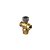Válvula de esfera de controle roscada de latão de 1-1 / 4 ″ 3 vias para atuador MVN (4.1 Cv) - Imagem 1