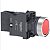 XA2EW34M1 - Botão luminoso Ø22mm plástico, ret. mola, vermelho, NA, 220VCA - Imagem 1