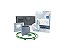 Kit básico para iniciantes Siemens S7-1200+KTP400 Composto por: CPU 1212C AC/DC/relay - 6AV6651-7KA02-3AA4 - Imagem 1