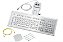 Teclado USB Siemens INT para dispositivos 16:9 PRO, em aço inoxidável - 6AV7674-1NE00-0AA0 - Imagem 1