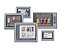 2711P-T6C21D8S-B 6" VGA TFT Color, Touch  Allen-Bradley - Imagem 1