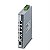 1026932 Phoenix Contact - Switch Ethernet Industrial - FL SWITCH 1001T-4POE-GT-SFP - Imagem 1