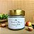 Vela Aromática de Torta de Maça Artesanal Cera de Coco  Perfumada 130gr - Imagem 1