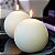 Velas Bola Branca 4 Unidades 6 Cm - Imagem 1