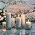 Trio de Velas com cera vegetal 5cm, 10cm E 15cm Decoração Festas - Imagem 4