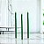 Vela par Castiçal Verde 8 Unidades 26CM - Imagem 4