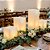 4 Velas Luminária Quadrada Decoração Casamento E Corredor - Imagem 6