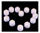 12 Velas  De Led Com Bateria - Cor Branca Luz Amarela - Imagem 5