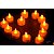 24 Velas De Led Bateria Inclusa Cor Da Branca - Luz Amarela - Imagem 5