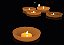 Velas Flutuante Piscina Luminária 15 Uni Decoração Casamento - Imagem 2