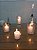 60 Velas 8 Horas  Decoração Casamento Festas Sala Atacado - Imagem 6