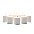 24 Velas Rechaud 6 Horas  Lâmparina Recho Refil Luminárinara - Imagem 1