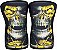 Joelheira Crossfit 7mm Caveira Ouro - Imagem 1