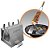 Confrateira ZZONN CF560 – 3 em 1: Churrasqueira Gourmet, Lareira Externa e Cooler de Bebidas - Imagem 3
