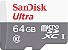 Micro SD Card SanDisk Ultra 64GB + Adaptador - Imagem 1