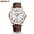 Berny relógio quartz 40mm, espessura 8.5mm, calibre vj55 aço inox vidro safira luxo 3ATM Importado - Imagem 14