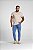 CALÇA SLIM C/ ELASTANO JEANS LISA - Imagem 3