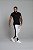 CALÇA SKINNY C/ ELASTANO PRETA E BRANCA - Imagem 3