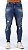 CALÇA SKINNY C/ ELASTANO DESTROYED - Imagem 1