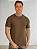 CAMISETA TEXTURA RELEVO MARROM ESCURA - Imagem 1
