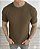 CAMISETA TEXTURA RELEVO MARROM ESCURA - Imagem 4