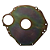 Chapa Defletora Ford F1000 Cambio Mazda P/ V8 302 351 Manual - Imagem 1