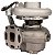 TURBINA MARITIMA HX55WM 4045834 PARA MOTORES CUMMINS 8.9L NOVA - Imagem 2