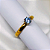 Anel Soilitário em Aço Inox Dourado - Cód.: PLB0039D - Imagem 2