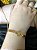Bracelete Inspiração Bulgari Dourado - Imagem 6