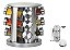 Porta Tempero Condimento Inox Base Giratória Linha Premium - Imagem 1