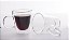Caneca De Vidro Duplo Vidro Bistro 2pcs - Imagem 1