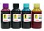 100ml de Tinta CANON Corante para Impressoras Cartuchos Bulk Ink Recarga Universal P/ Todos Modelos PRETO / AZUL / MAGENTA / AMARELO - Imagem 1