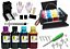 Kit Bulk Ink CANON ELEGANCE LUXO P/ Impressoras + Snap Fill + Verruma + 400ml Tintas (100ml de cada cor) PG CL MX 40 41 30 31 210 211 TS 3110 MG 2410 MG2910 3010 3510 E481  PIXMA Tanque - Imagem 1