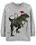 Camisa Manga Longa T-Rex Natal - Imagem 1