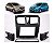 Moldura 2 Din Renault Logan e Sandero 2016 a 2018 - Black Piano - Imagem 3
