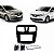 Moldura 2 Din Renault Logan e Sandero 2016 a 2018 - Black Piano - Imagem 4