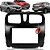Moldura 2 Din Renault Logan e Sandero 2016 a 2018 - Black Piano - Imagem 1
