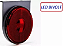 Lanterna Lateral 3 Led Bivolt Vermelha 65mm Universal - Imagem 2