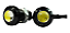 Par Led Drl Eagle Asx Branco 12v 3w Olho De Boi - Imagem 2