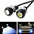 Par Led Drl Eagle Asx Branco 12v 3w Olho De Boi - Imagem 3