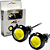 Par Led Drl Eagle Asx Branco 12v 3w Olho De Boi - Imagem 1