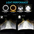 Farol Led 5.75 Polegadas Angel Eyes H4 Asx Redondo - Imagem 3