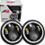 Farol Led 5.75 Polegadas Angel Eyes H4 Asx Redondo - Imagem 1