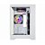 Gabinete Gamer K-Mex Space Aqua CG-W1KN, Mid Tower, Vidro Temperado, Sem fonte, Sem Fan, Branco - Imagem 5