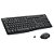 Kit Teclado e Mouse Sem Fio Logitech MK295, Silencioso, ABNT2, Preto - Imagem 1