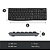 Kit Teclado e Mouse Sem Fio Logitech MK270 Multimídia, ABNT2, Preto - Imagem 2