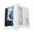 Gabinete Gamer K-Mex Space Aqua CG-W1KN, Mid Tower, Vidro Temperado, Sem fonte, Sem Fan, Branco - Imagem 5