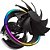 Cooler Para Processador Gamemax Gamma 200, Rainbow, 125mm, Intel e AMD, Preto - Imagem 4