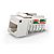 Conector Femea Sohoplus CAT.5e T568A/B Branco - Imagem 1