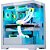 Gabinete Gamer K-Mex Poseidon CG-W1G4, Mid Tower, Vidro Temperado, Sem Fonte, Sem Fan, Branco - Imagem 1